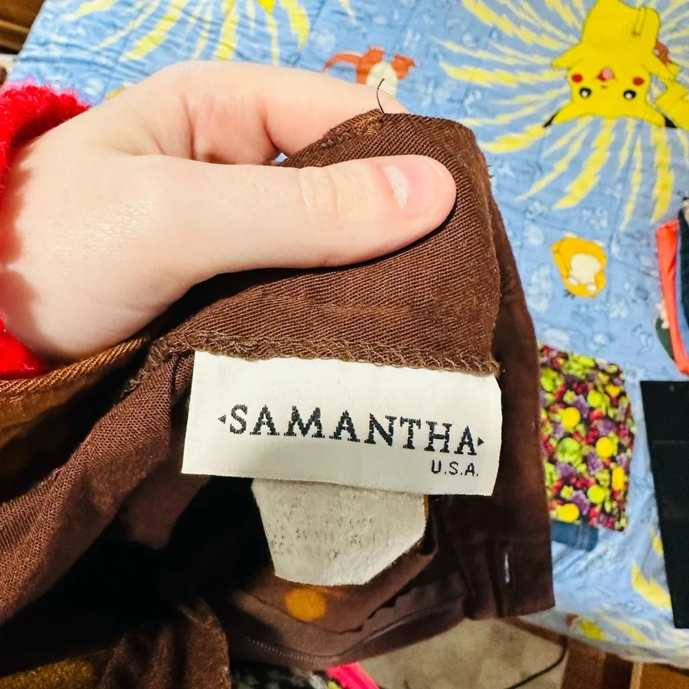 Vintage Acid Wash Bleach Splatter Pants - Picture 3 of 3